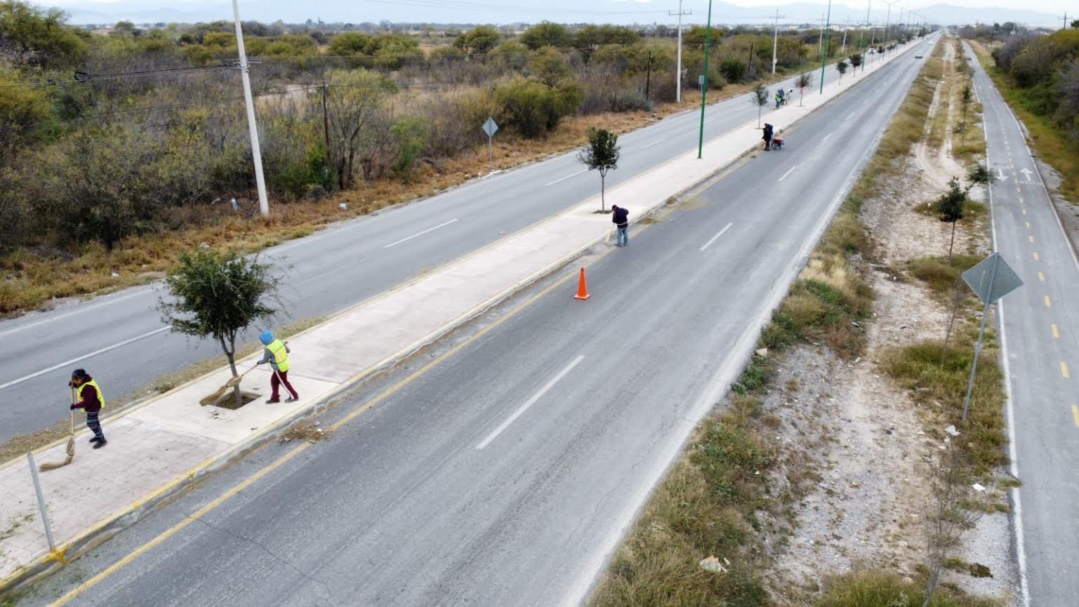 Realiza San Buena limpieza en ciclovía