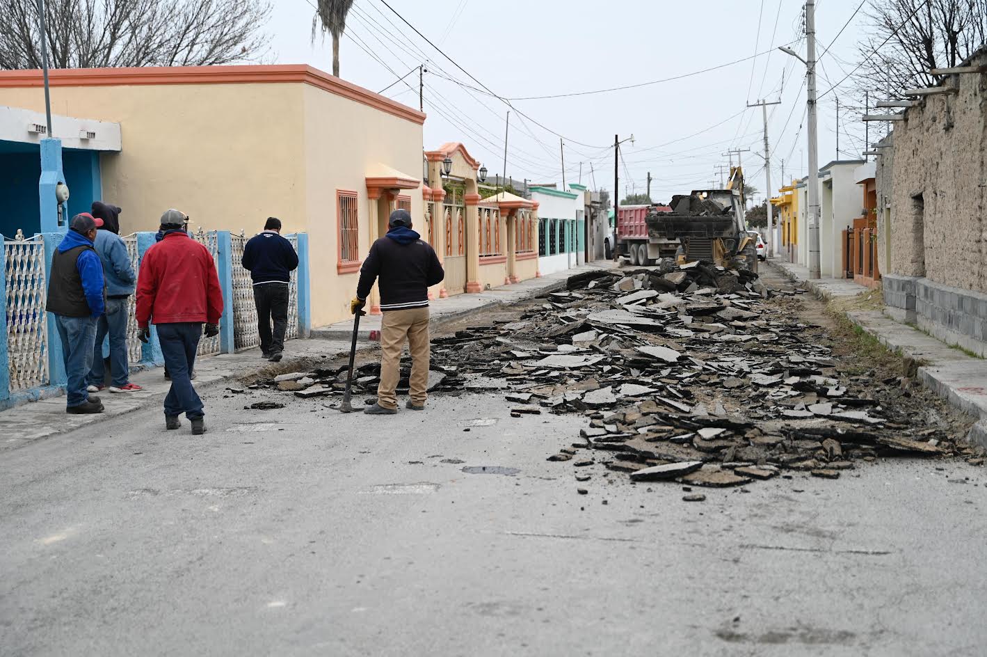 Supervisa Hugo Lozano obras de infraestructura