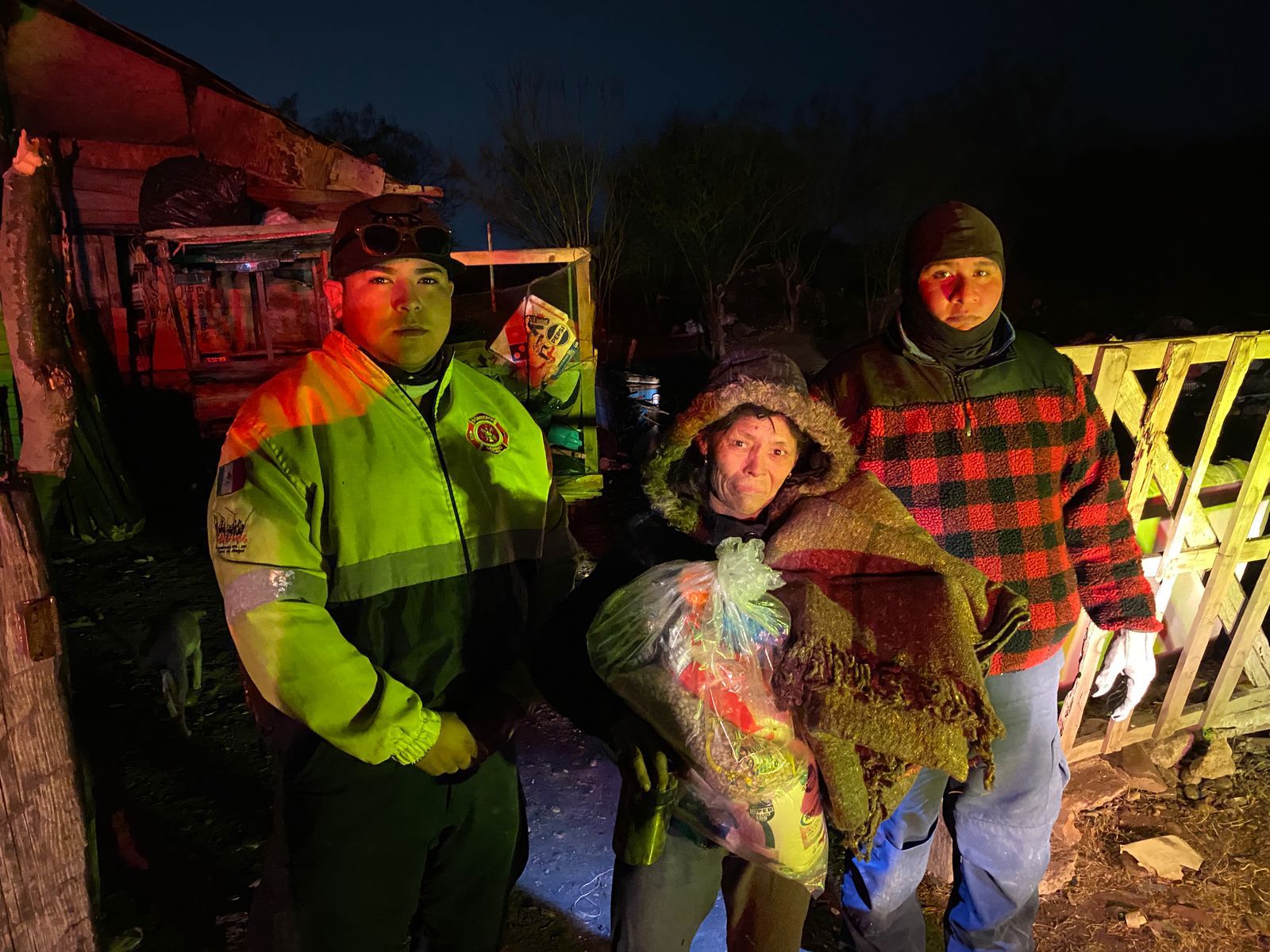 Resguardan por frío a 4 personas en albergue