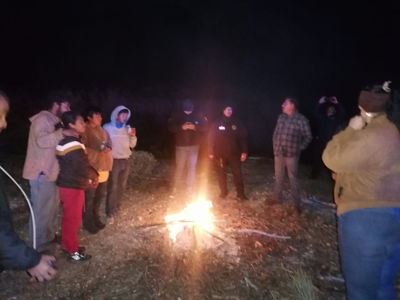 Narran terror atrapados en cerro de Celemania