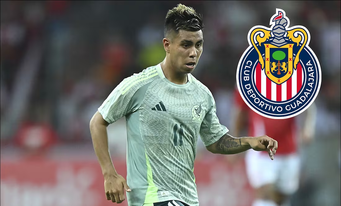 Efraín Álvarez confesó que «sería un sueño» jugar en Chivas; cumpliría tradición familiar