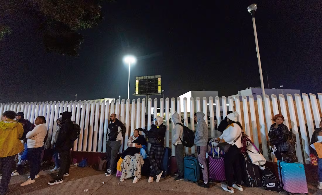 Los primeros efectos con la llegada de Trump; cambian fecha en citas de asilo a migrantes
