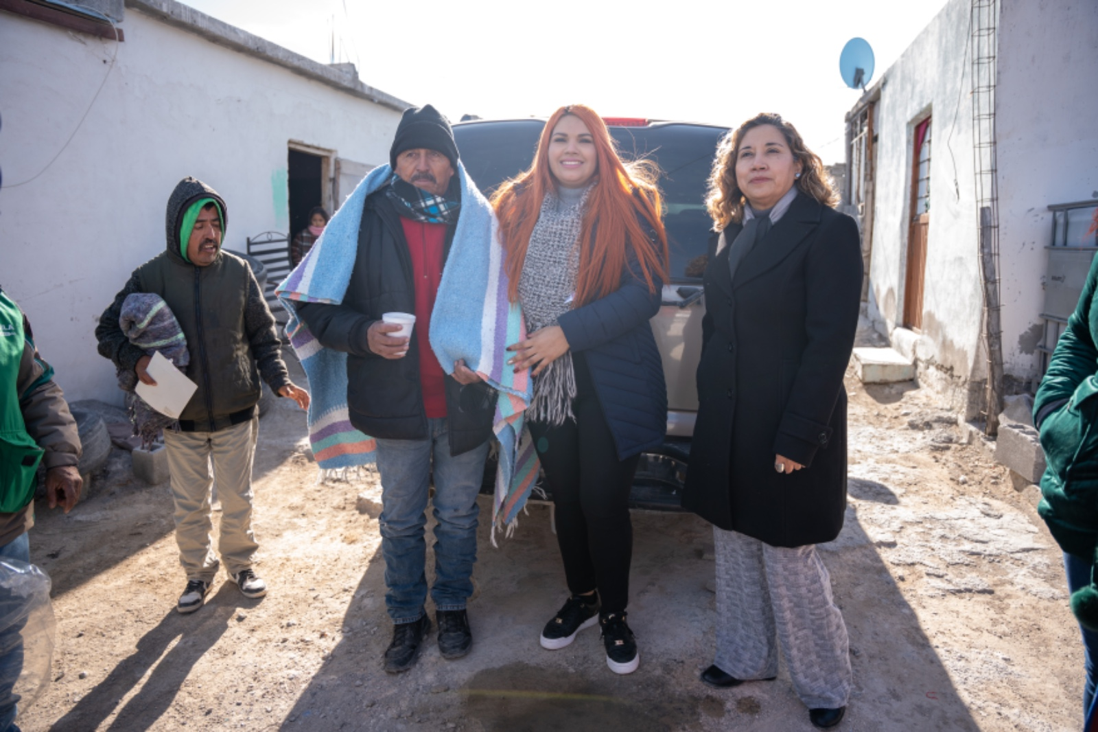 Abrigan Yesica y Manolo a familias vulnerables de Castaños