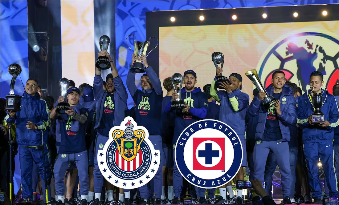 Dejan recado para Chivas y Cruz Azul en el festejo del América