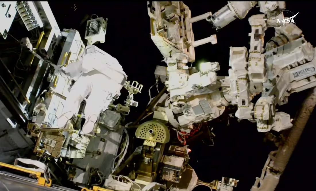 NASA planea buscar microbios fuera de Estación Espacial Internacional; realizará segunda caminata espacial del año