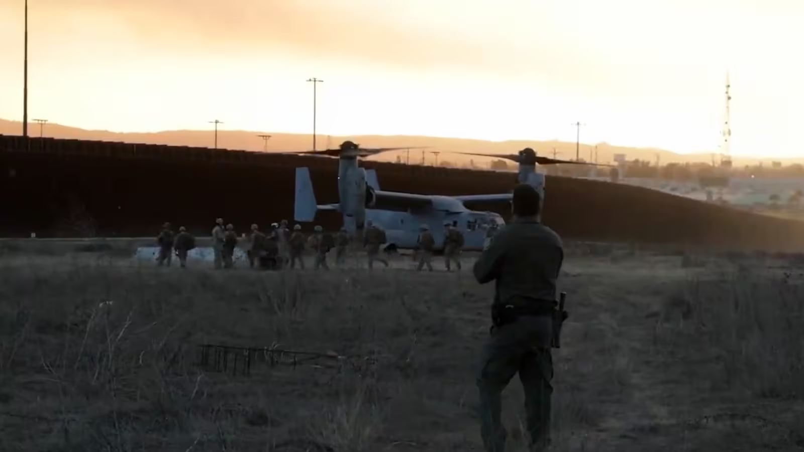 Marines refuerzan la seguridad en la frontera: Apoyan la misión de proteger a Estados Unidos