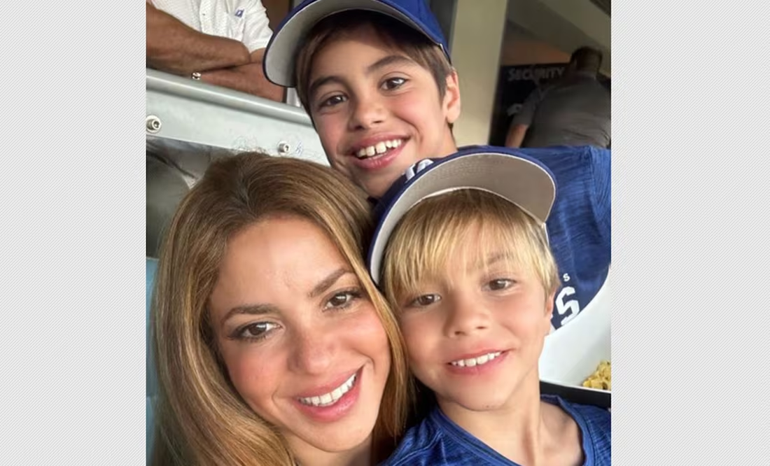 Shakira presume el proyecto musical de sus hijos Milan y Sasha