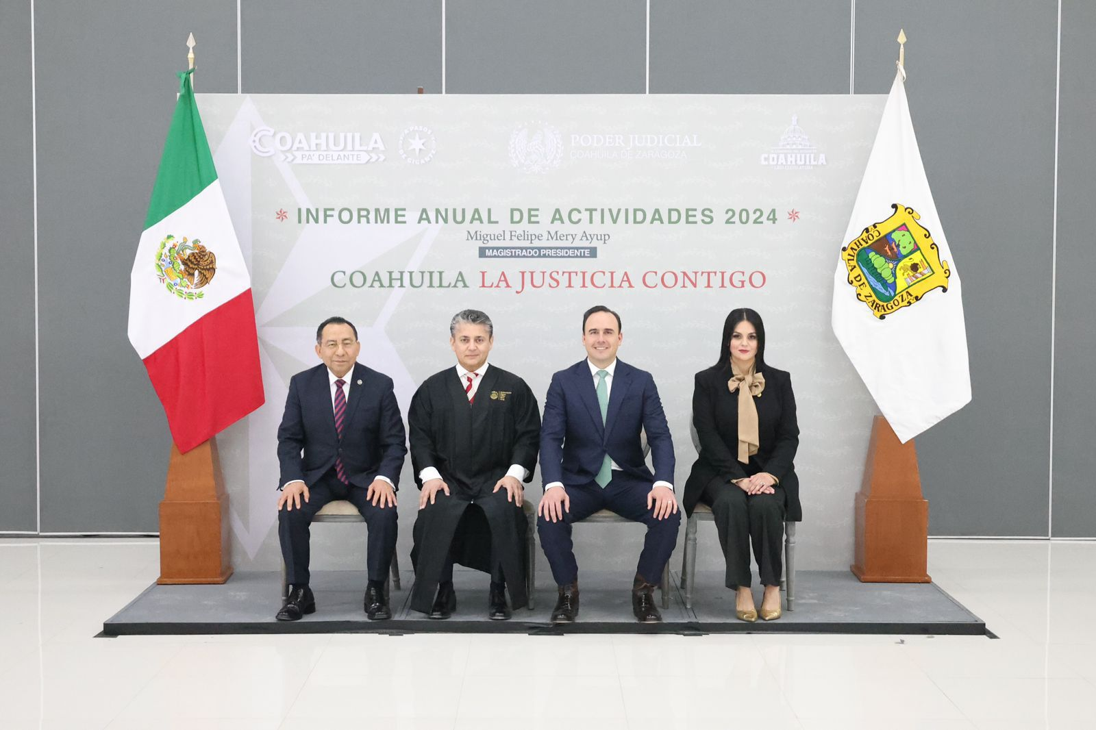 TRABAJANDO COORDINADOS LOS TRES PODERES DEL ESTADO FORTALECEMOS A COAHUILA: MANOLO