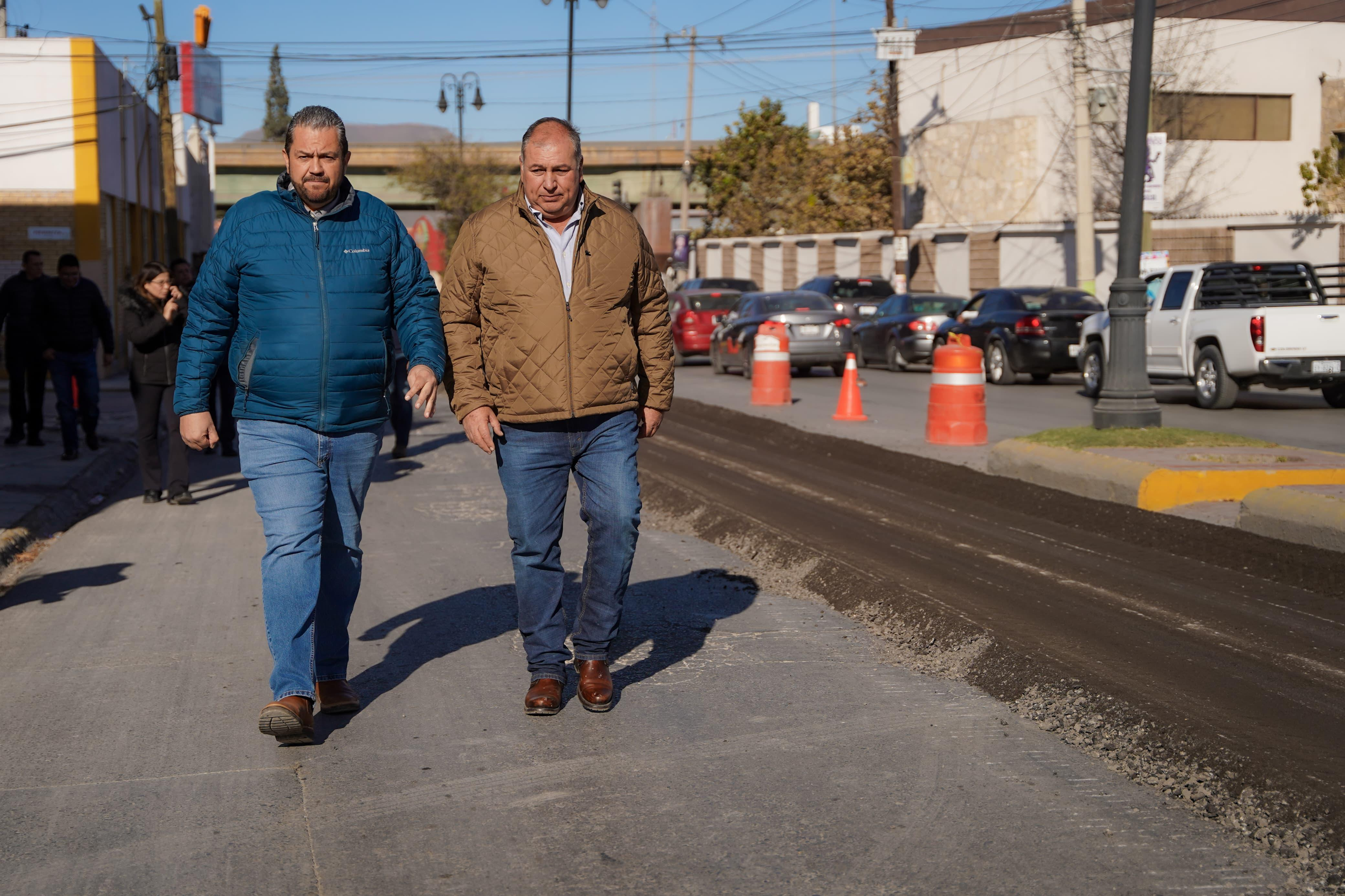 Avanza Ramos en obra y mantenimiento urbano durante enero