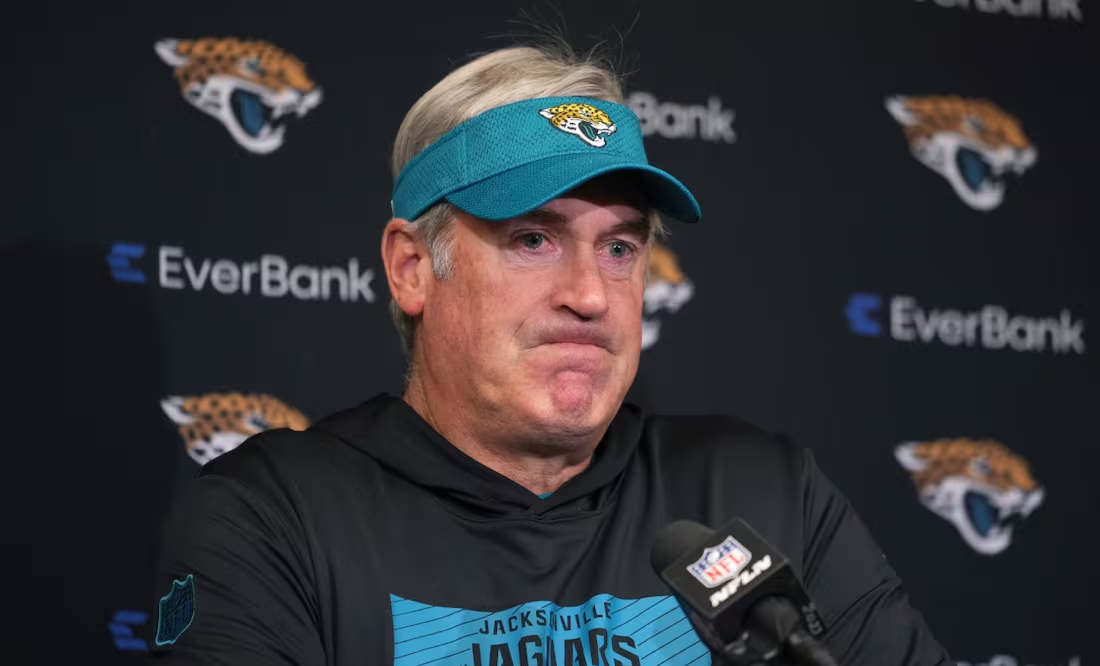 Jaguars despide al coach Doug Pederson; perdió 18 de los últimos 23 juegos en la NFL