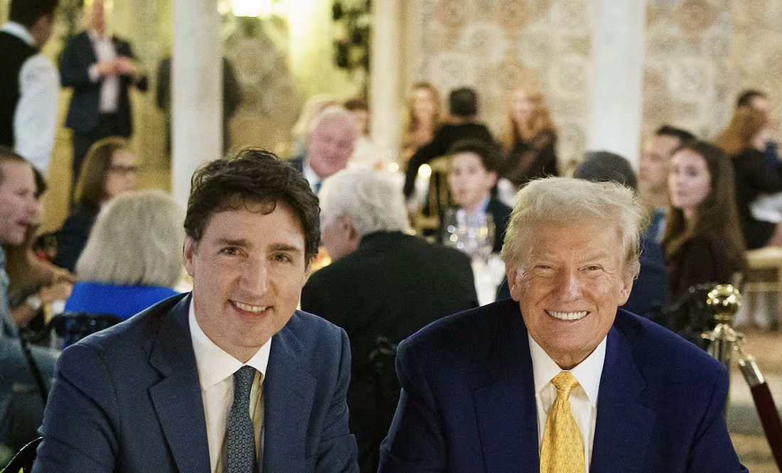 Donald Trump se adjudica renuncia de Justin Trudeau; insiste en que Canadá se convierta en el estado 51 de EU