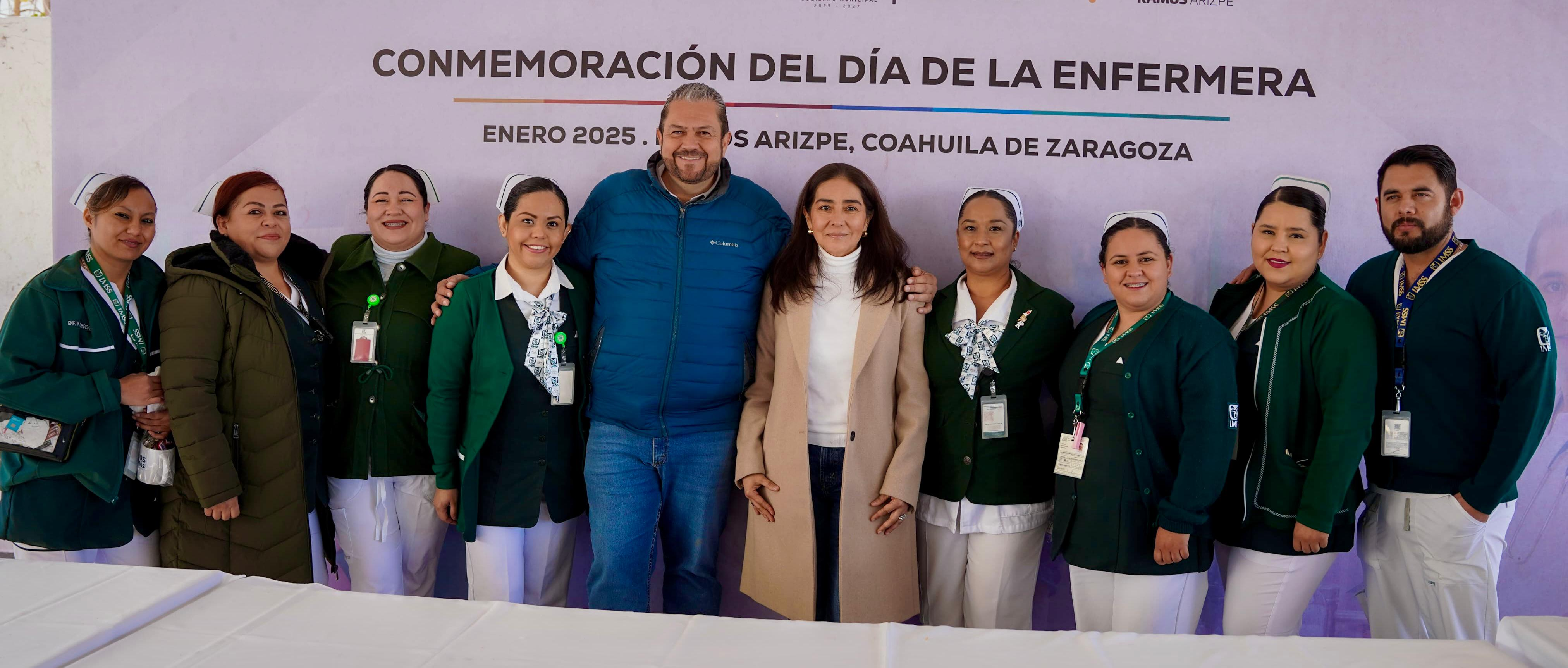 Reconoce Municipio honorable labor de enfermería en Ramos Arizpe