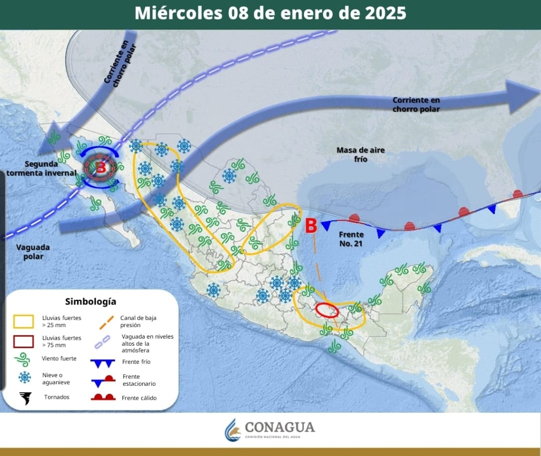 SE MANTIENE POTENCIAL DE HELADAS EN EL ESTADO; GENERARÁ AMBIENTE MUY FRÍO