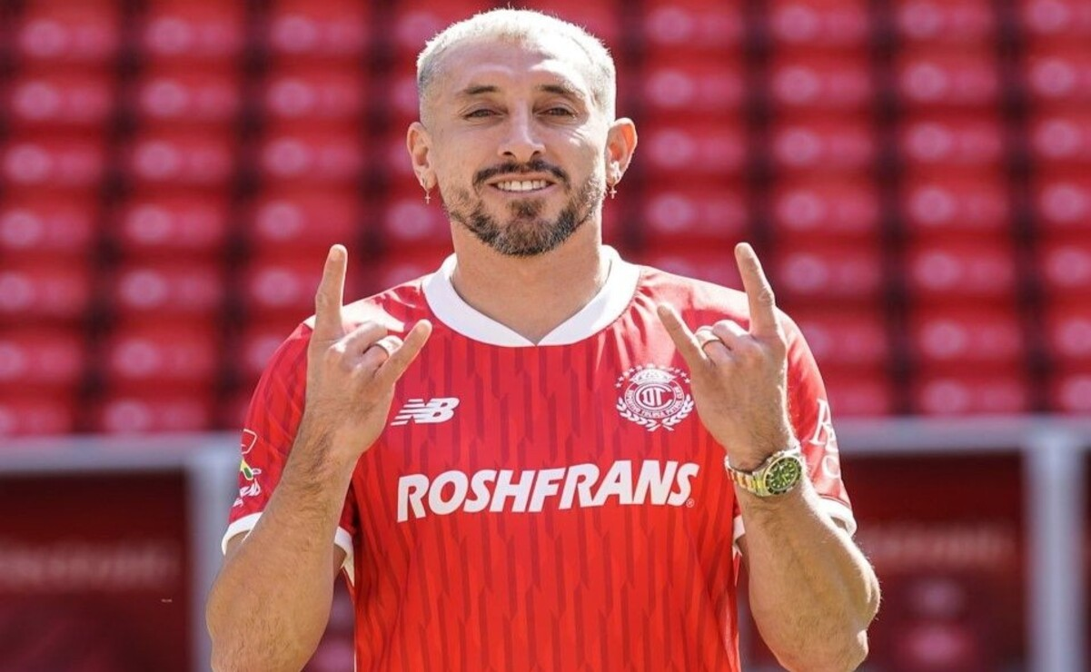 Los Diablos Rojos del Toluca se quedan sin Héctor Herrera