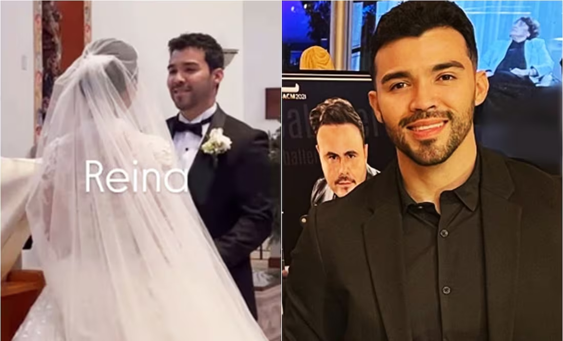 Filtran fotos de la boda religiosa de Gussy Lau, ex de Ángela Aguilar