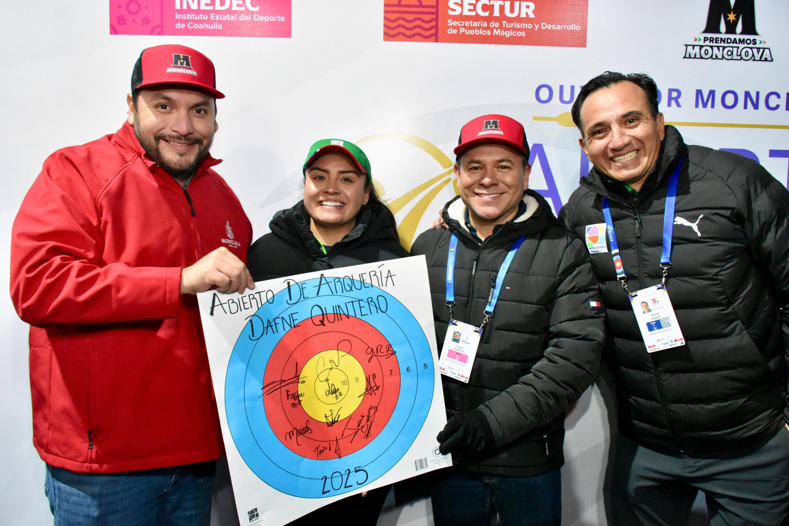 Inaugura Carlos Torneo Nacional Tiro con Arco
