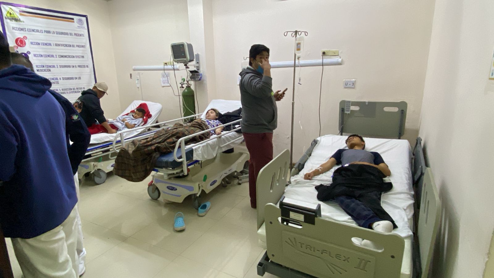 Se intoxica familia por fuga de gas