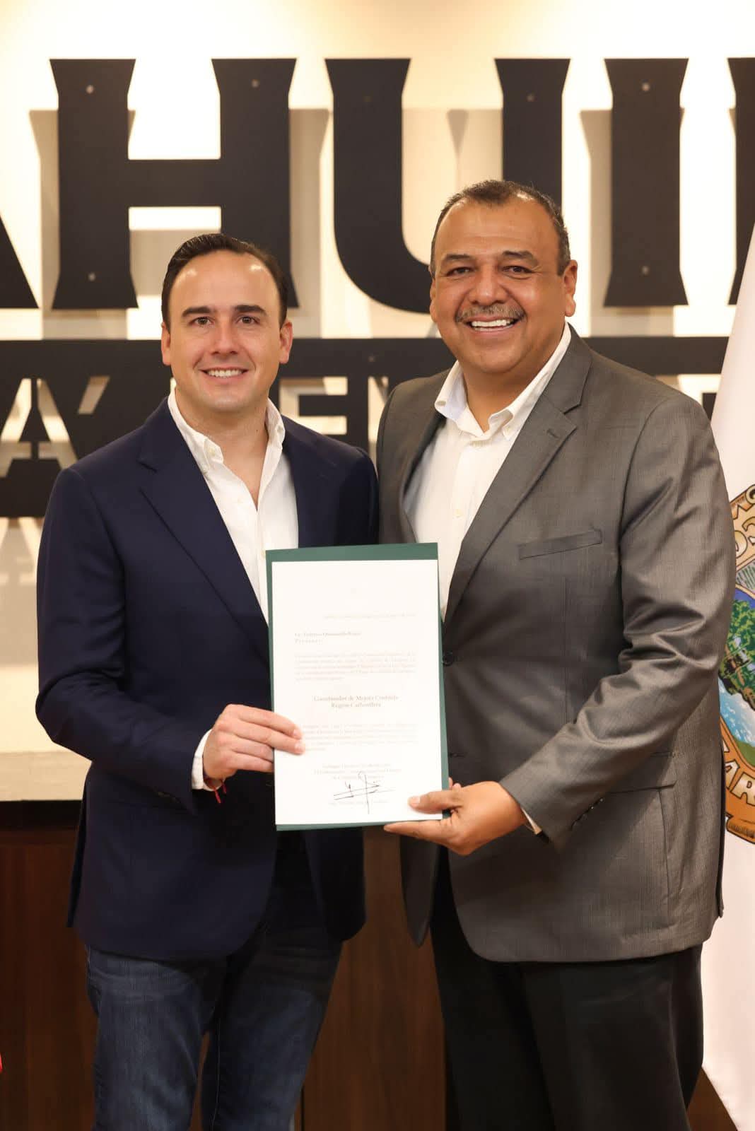 Es Federico Quintanilla coordinador de Mejora