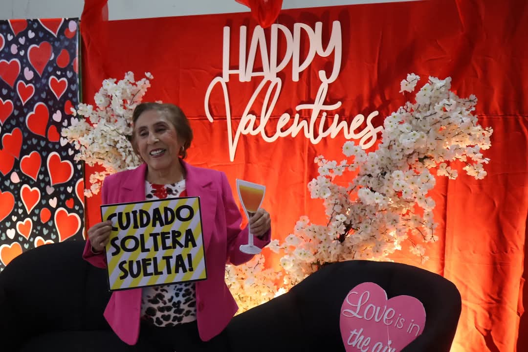 Pasan adultos mayores un especial San Valentín