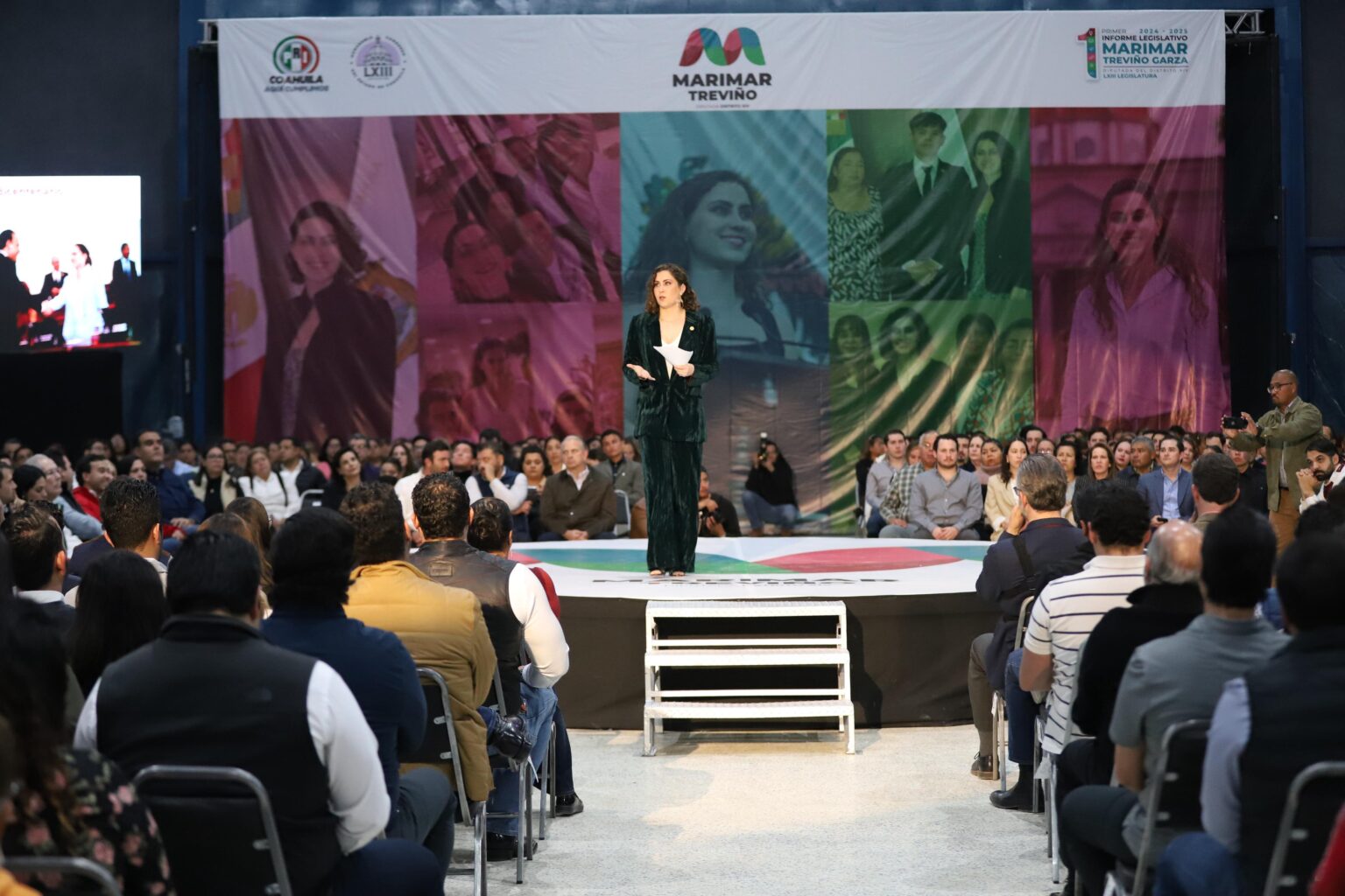 Rinde Marimar Treviño su primer informe legislativo