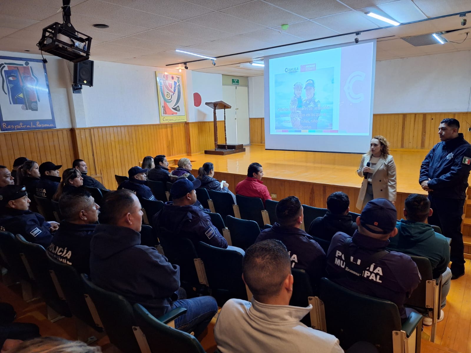 Capacita Pronnif a 30 agentes de SP