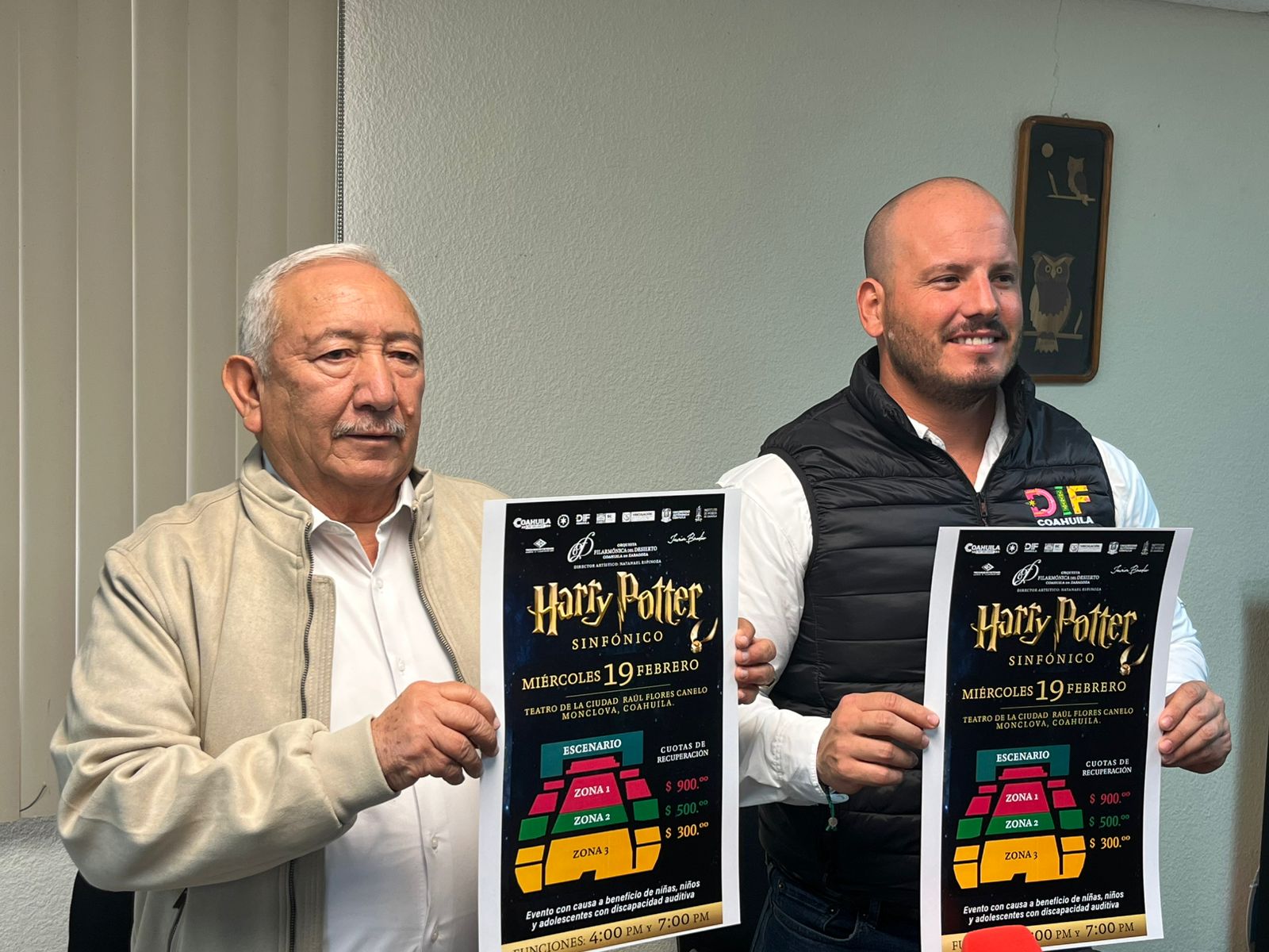 Invitan DIF Coahuila a “Harry Potter Sinfónico”