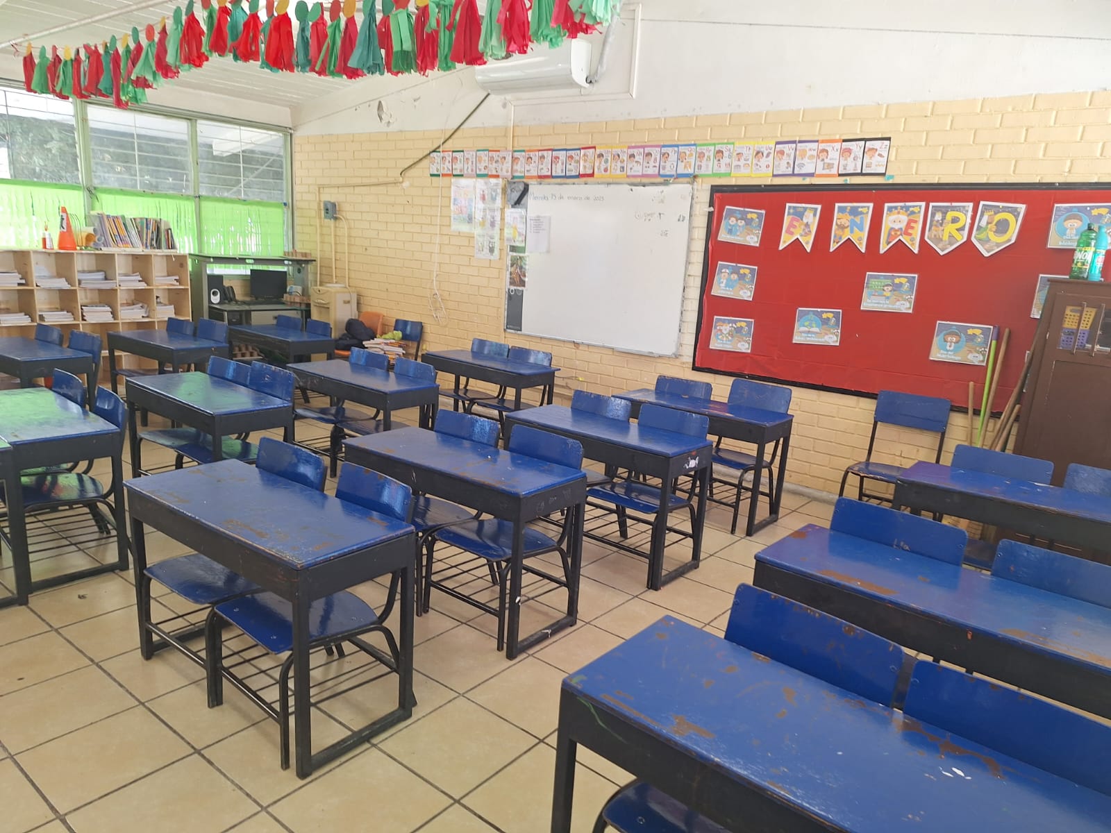 Ausentismo total por frío en las escuelas