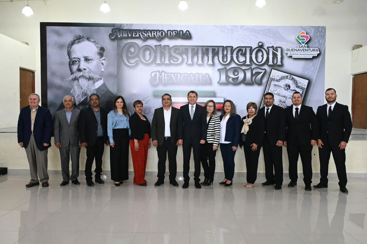 Conmemoran 108 años de la Carta Magna en SB