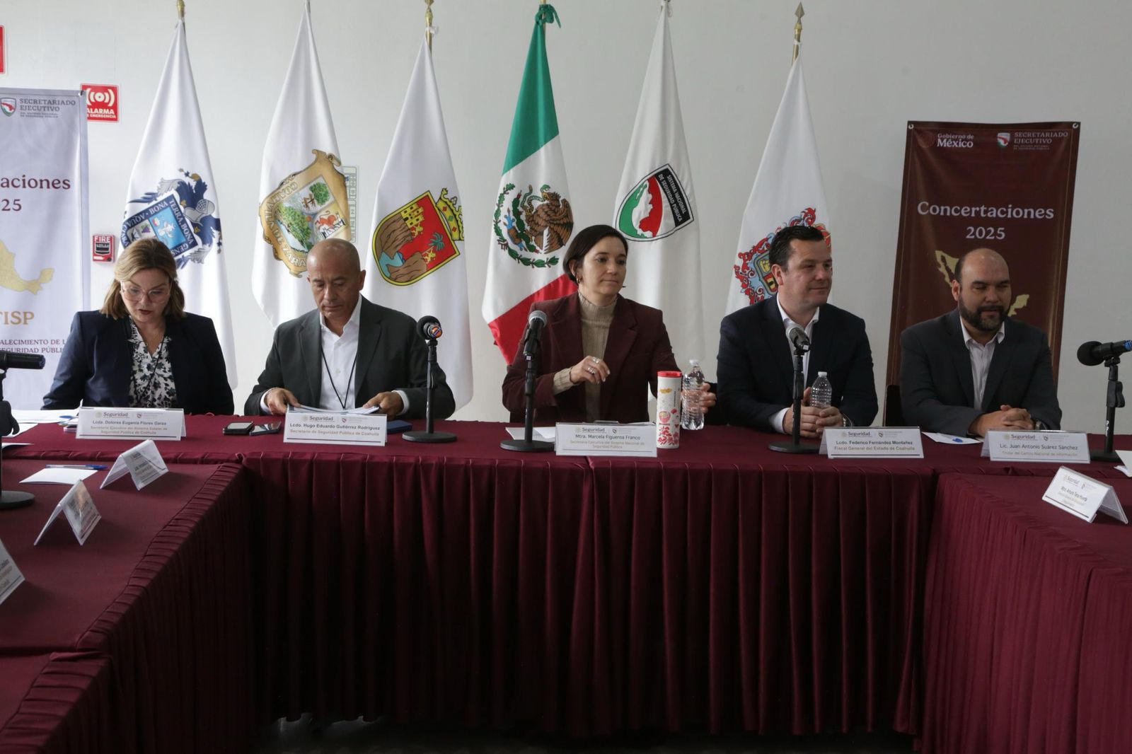 Suma Fiscalía de Coahuila esfuerzos por la seguridad