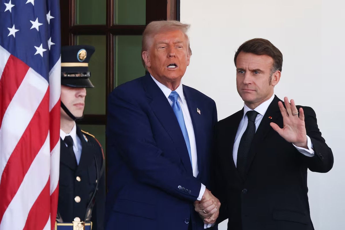 Trump y Macron exhiben en su reunión profundas diferencias sobre la guerra en Ucrania