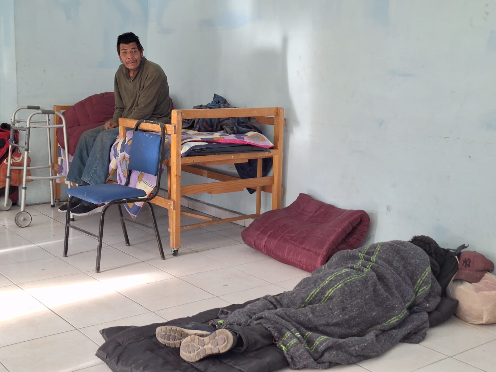 Ingresan a 10 personas en el albergue de PC