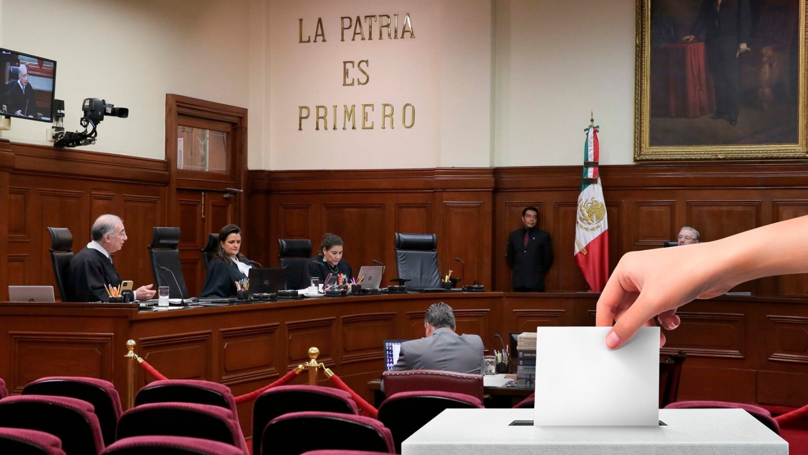 Magistrados y jueces afectados por reforma judicial van por nuevo partido