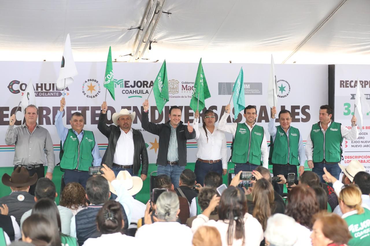 LLEVA MANOLO MÁS OBRAS A LA REGIÓN LAGUNA