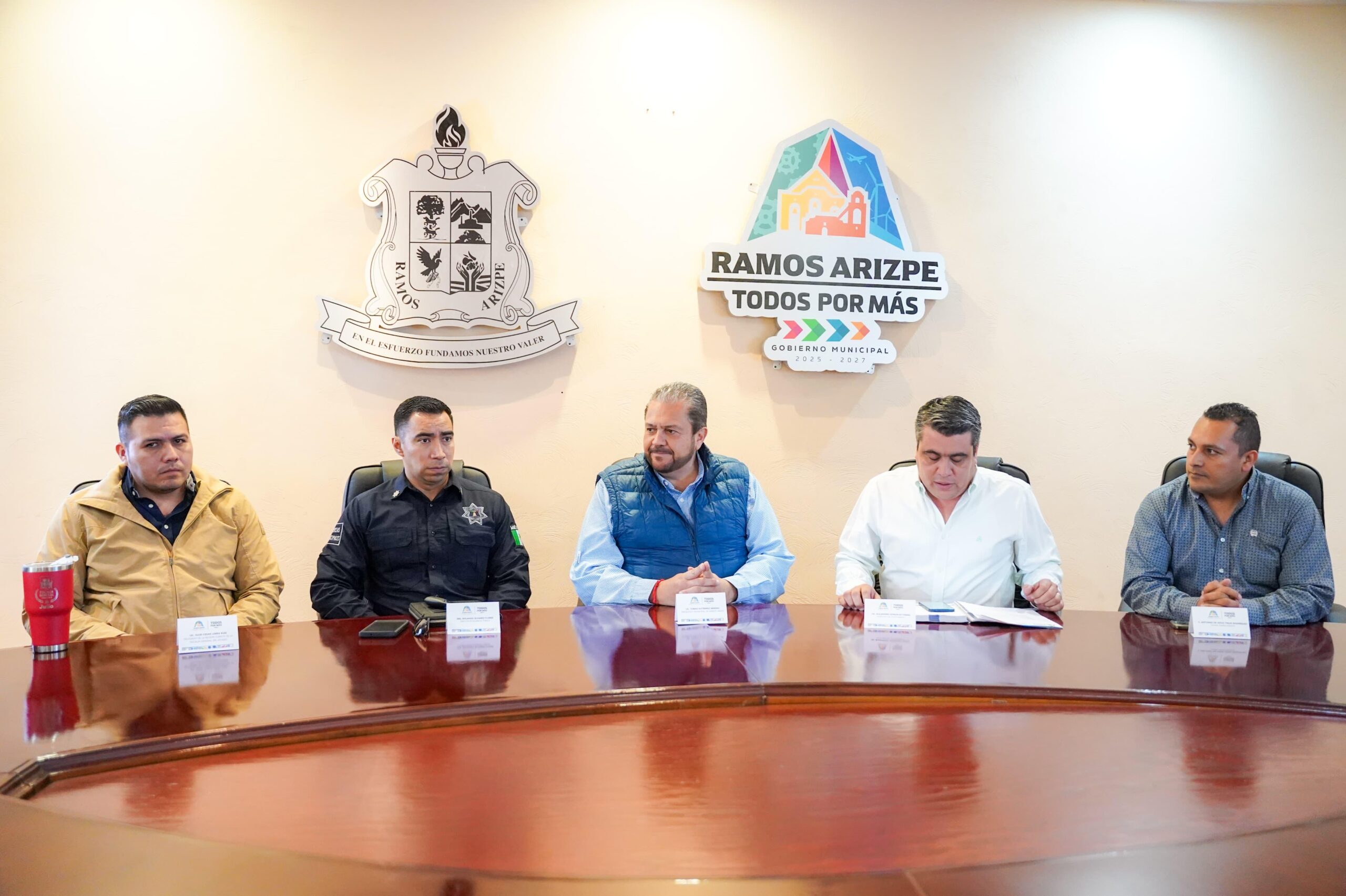 Encabeza Tomás Gutiérrez reunión semanal de seguridad