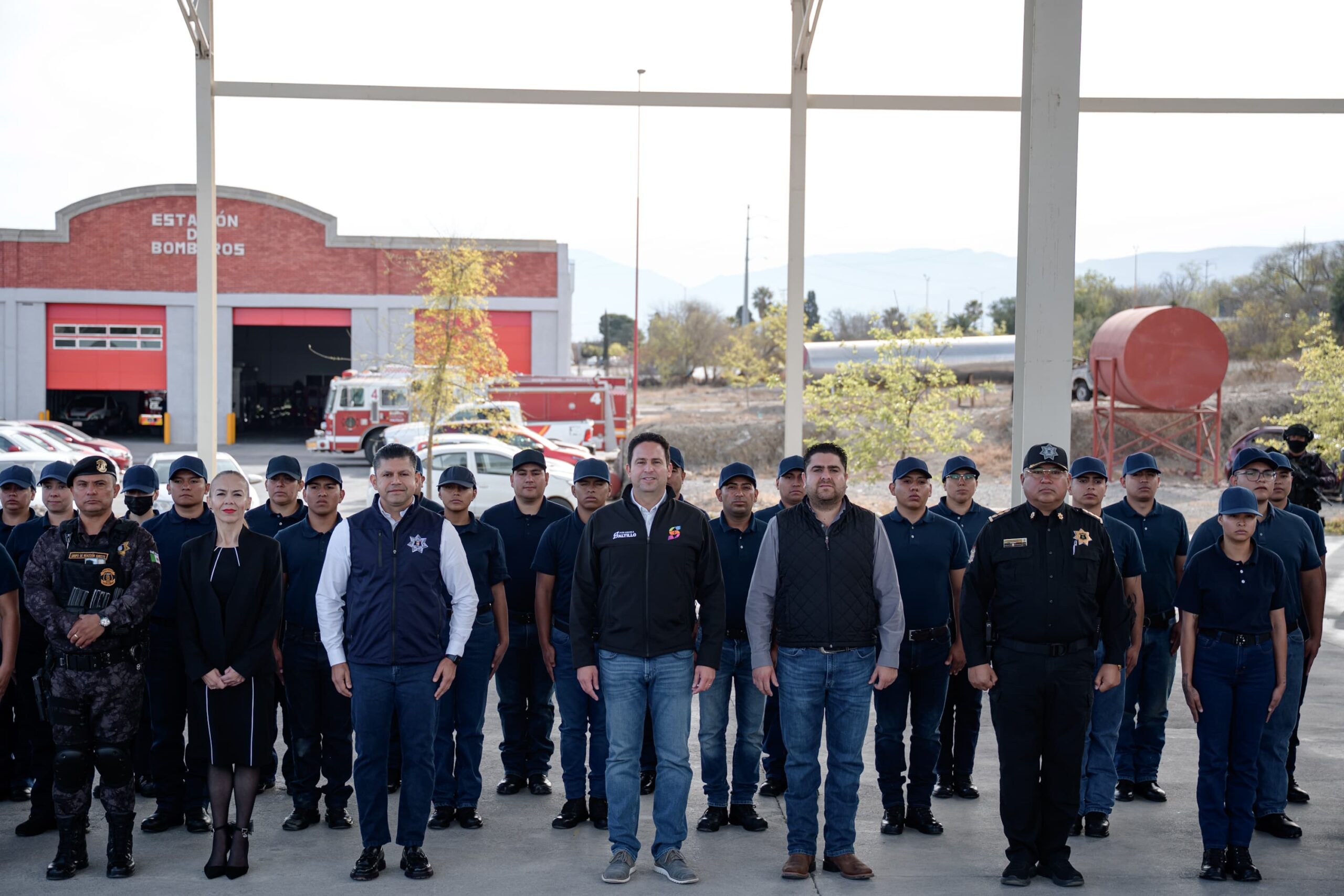Supervisa Javier Díaz preparación de cadetes de la Academia de la Policía de Saltillo