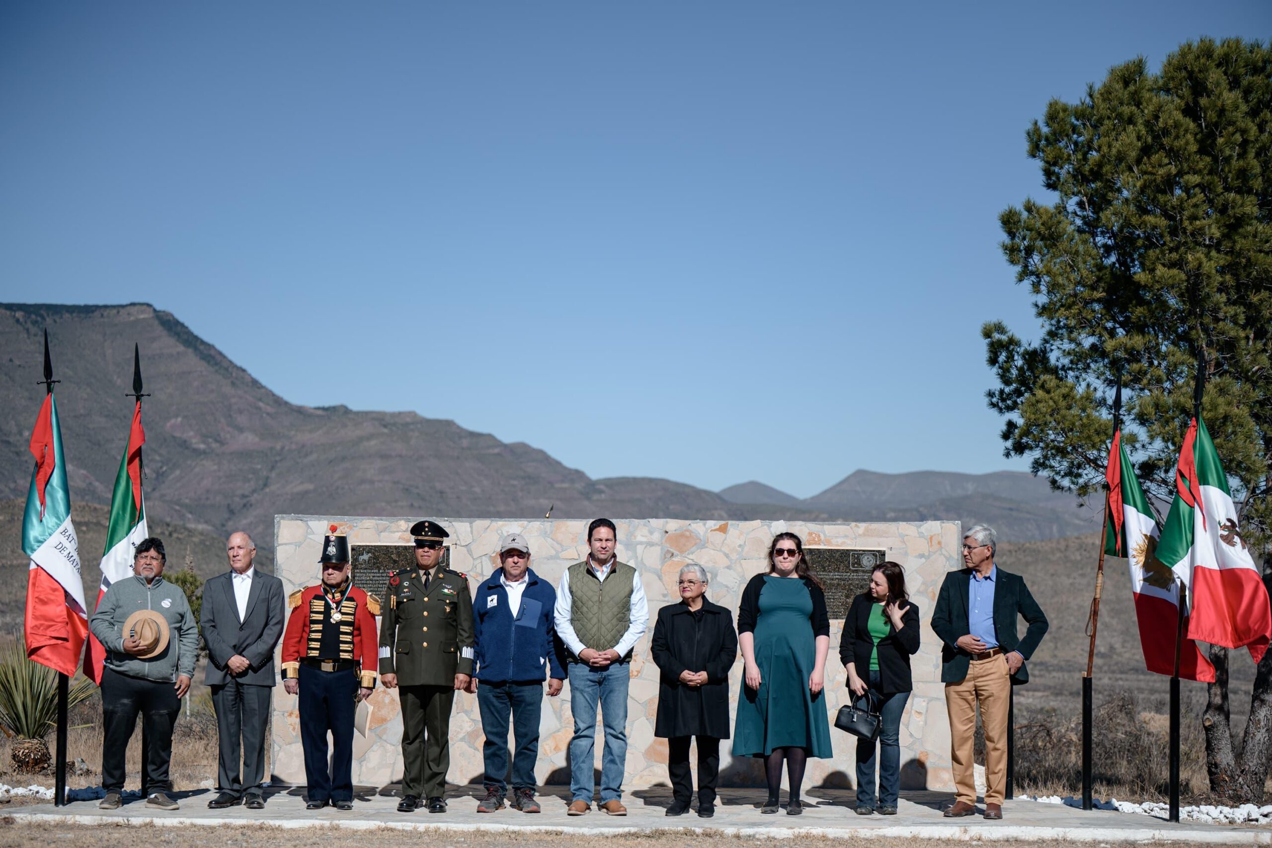 Asiste Javier Díaz a conmemoración del 178 Aniversario de la Batalla de la Angostura