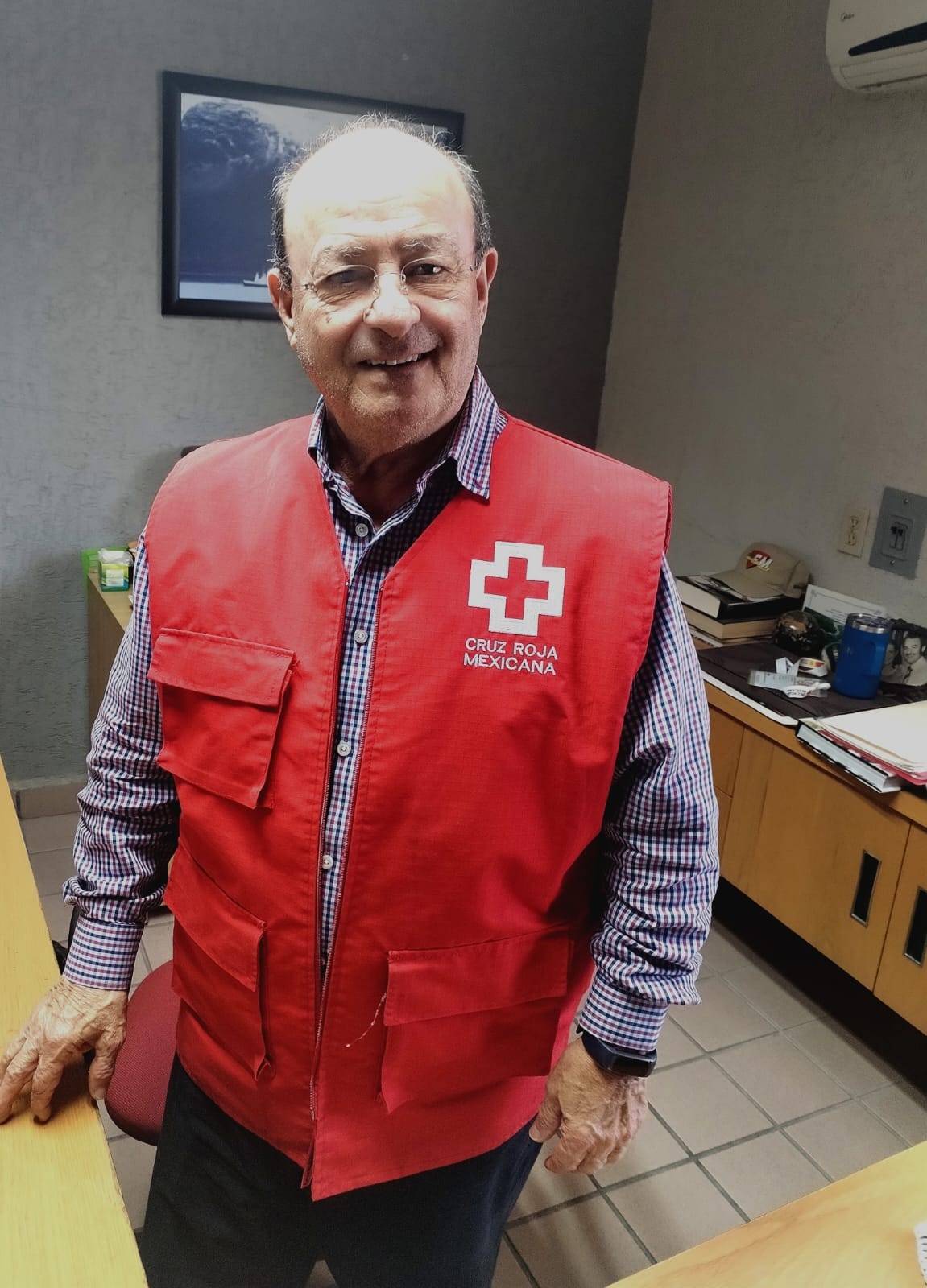 Asumirá Efraín Rodríguez la Presidencia Cruz Roja