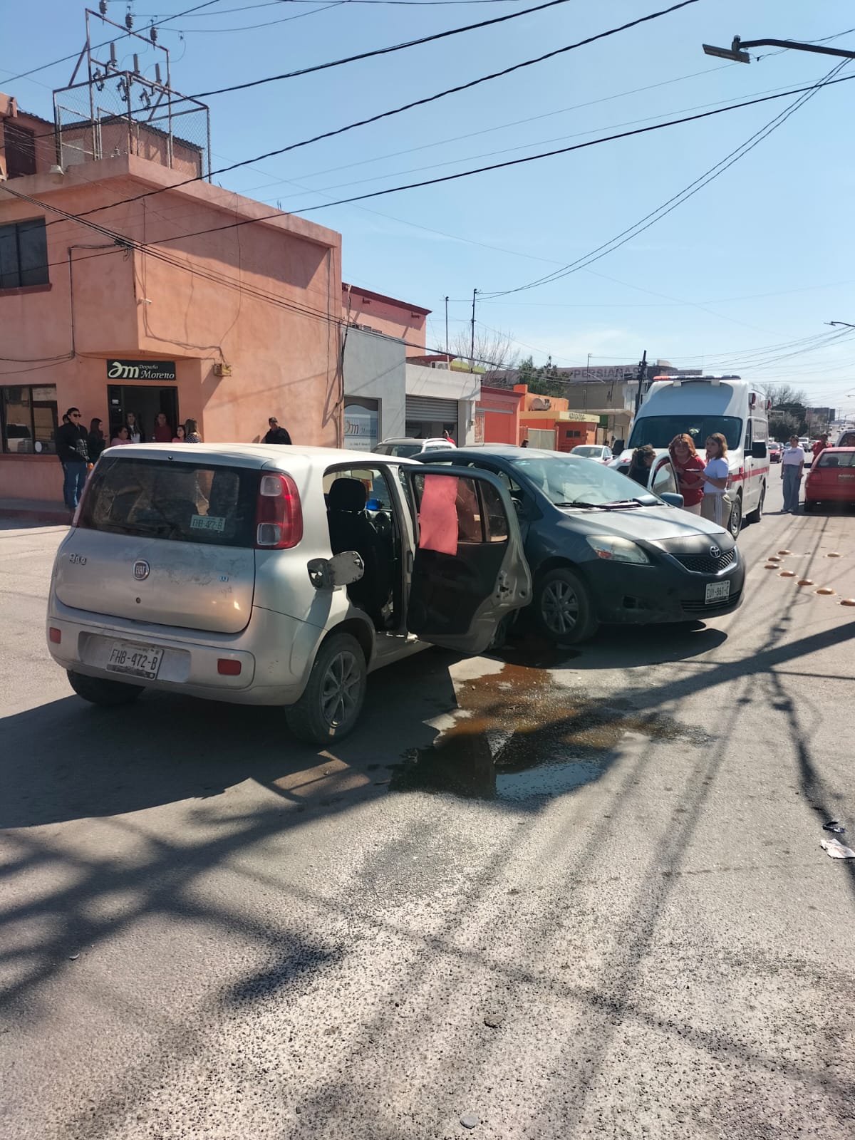 Cuantiosos daños y lesionados leves