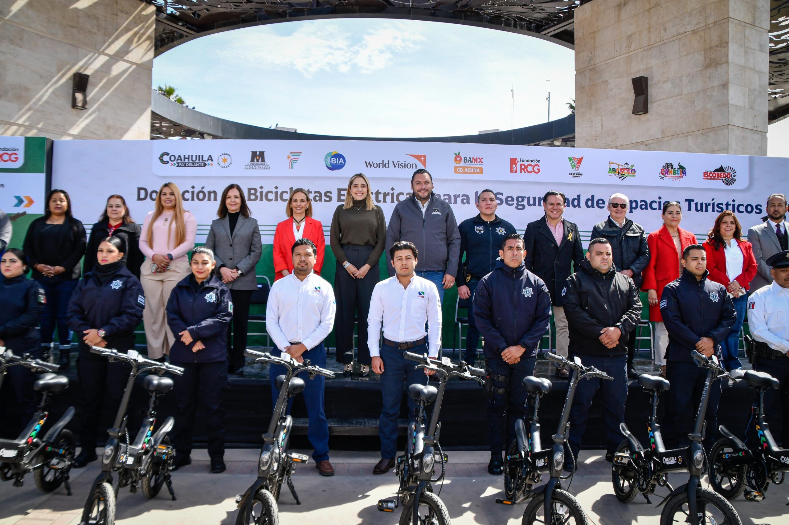 Fortalece CV seguridad con bicicletas eléctricas