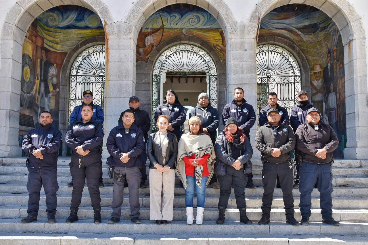 Imparte PRONNIF capacitación a policías de Cuatro Ciénegas