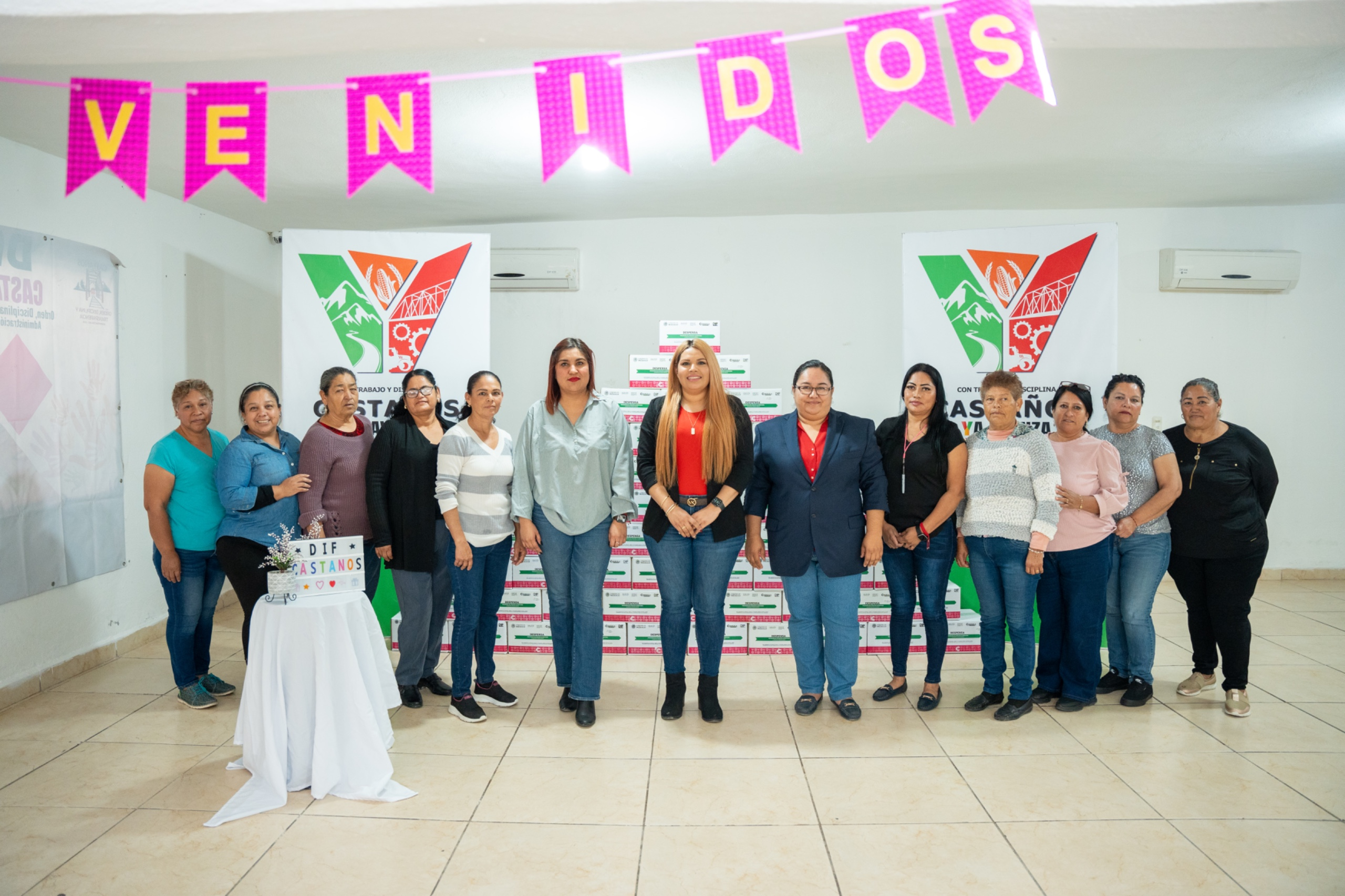 Entregan apoyo alimentario a familias vulnerables de Castaños