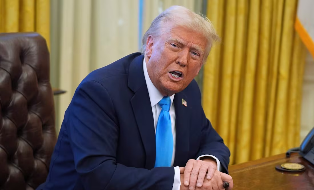 Trump dice que palestinos no tienen “más alternativa” que irse de Gaza; quiere que Egipto y Jordania los reciban