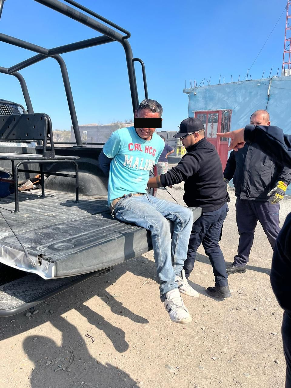 Detiene policía a Pirómano en Agujita