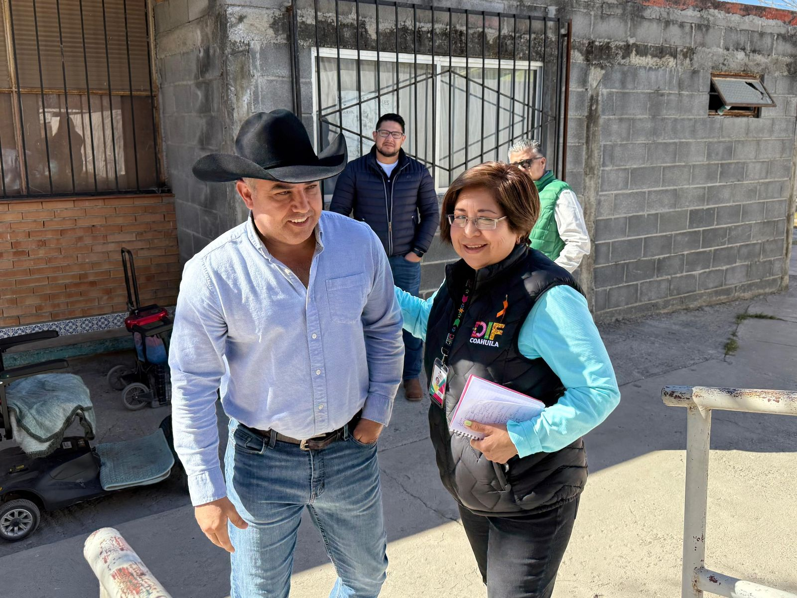 Adultos Mayores de Sabinas tendrán atención especial: Chano Díaz.