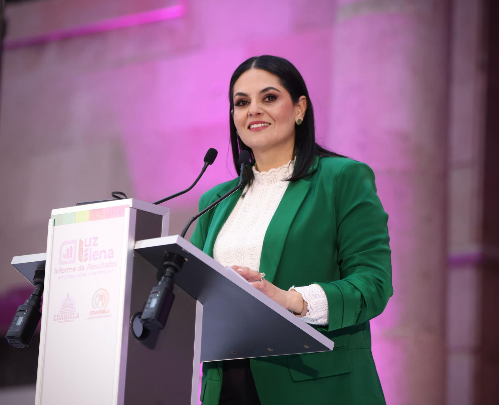 Rinde Luz Elena Informe Legislativo ante ciudadanía