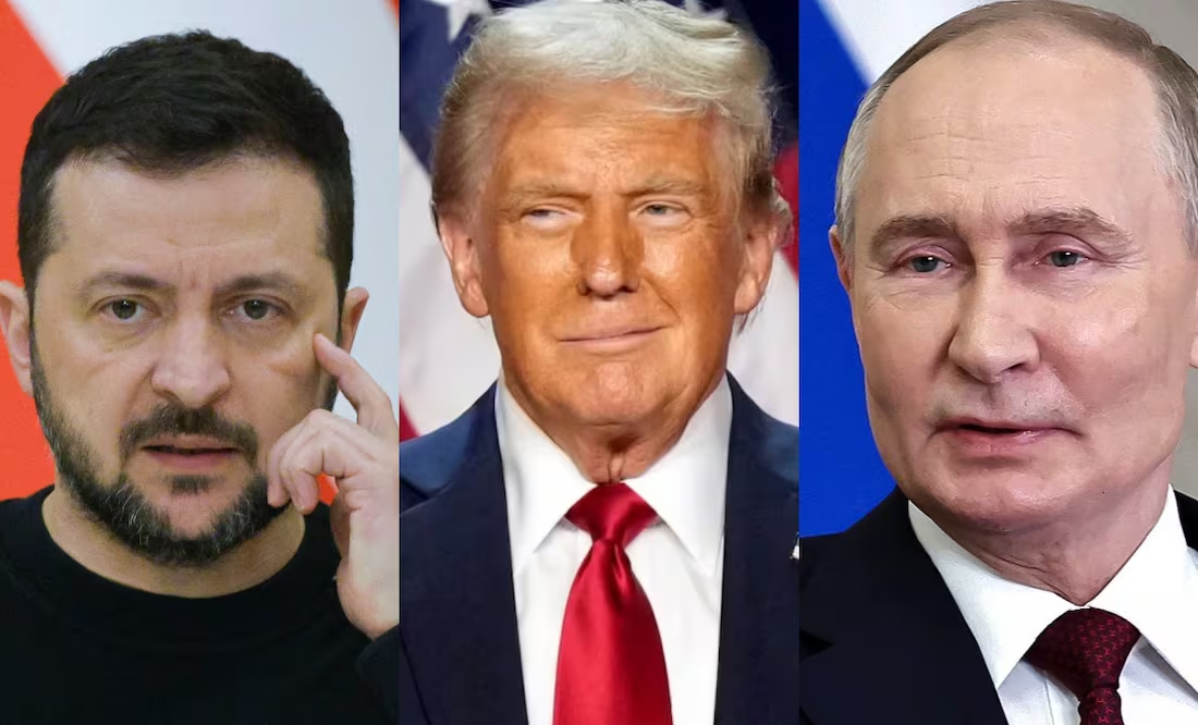 Guerra en Ucrania: Trump recibirá la próxima semana a Zelensky en EU; con Putin hablará por teléfono
