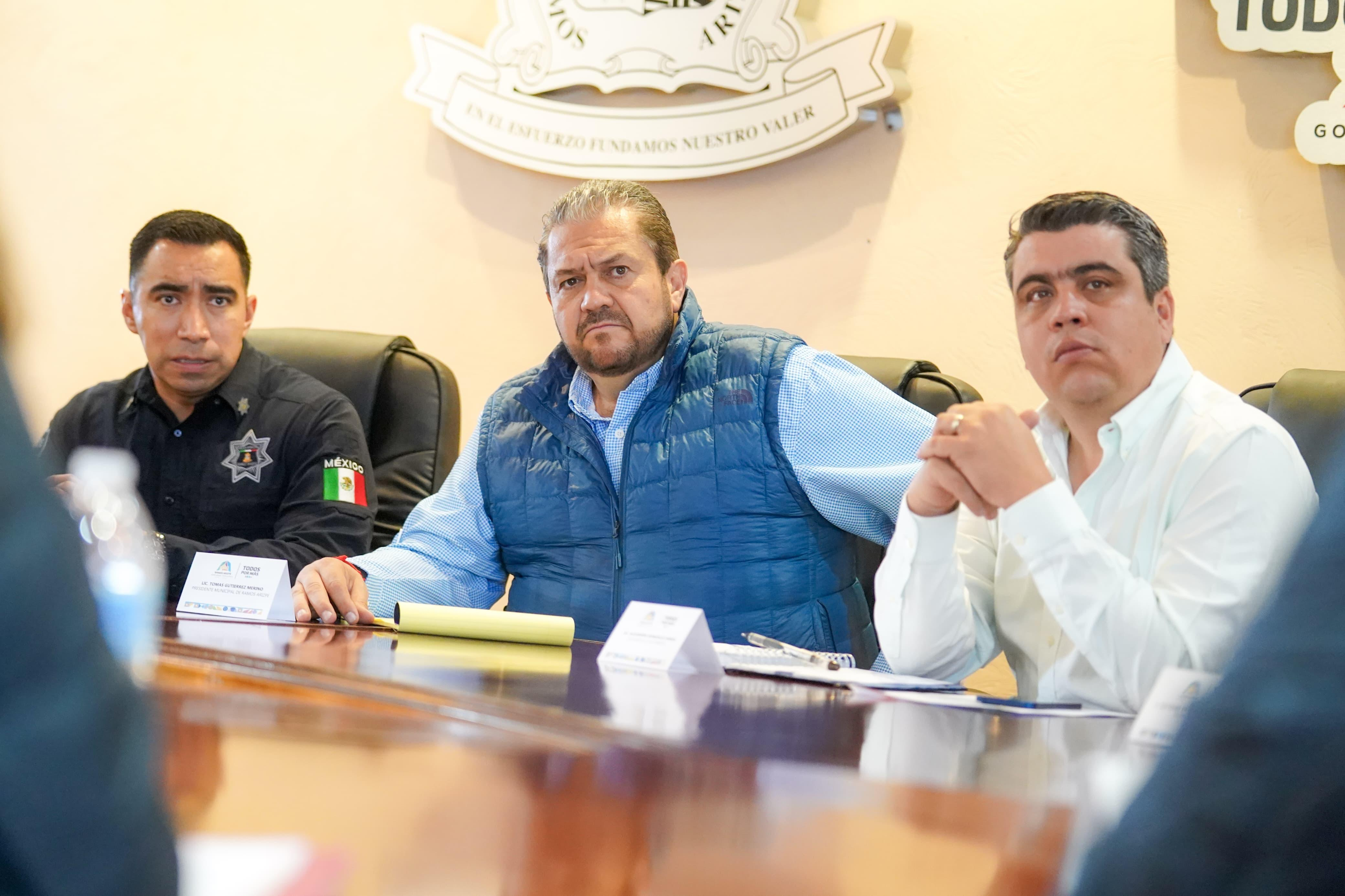 Encabeza Tomás Gutiérrez reunión semanal de seguridad