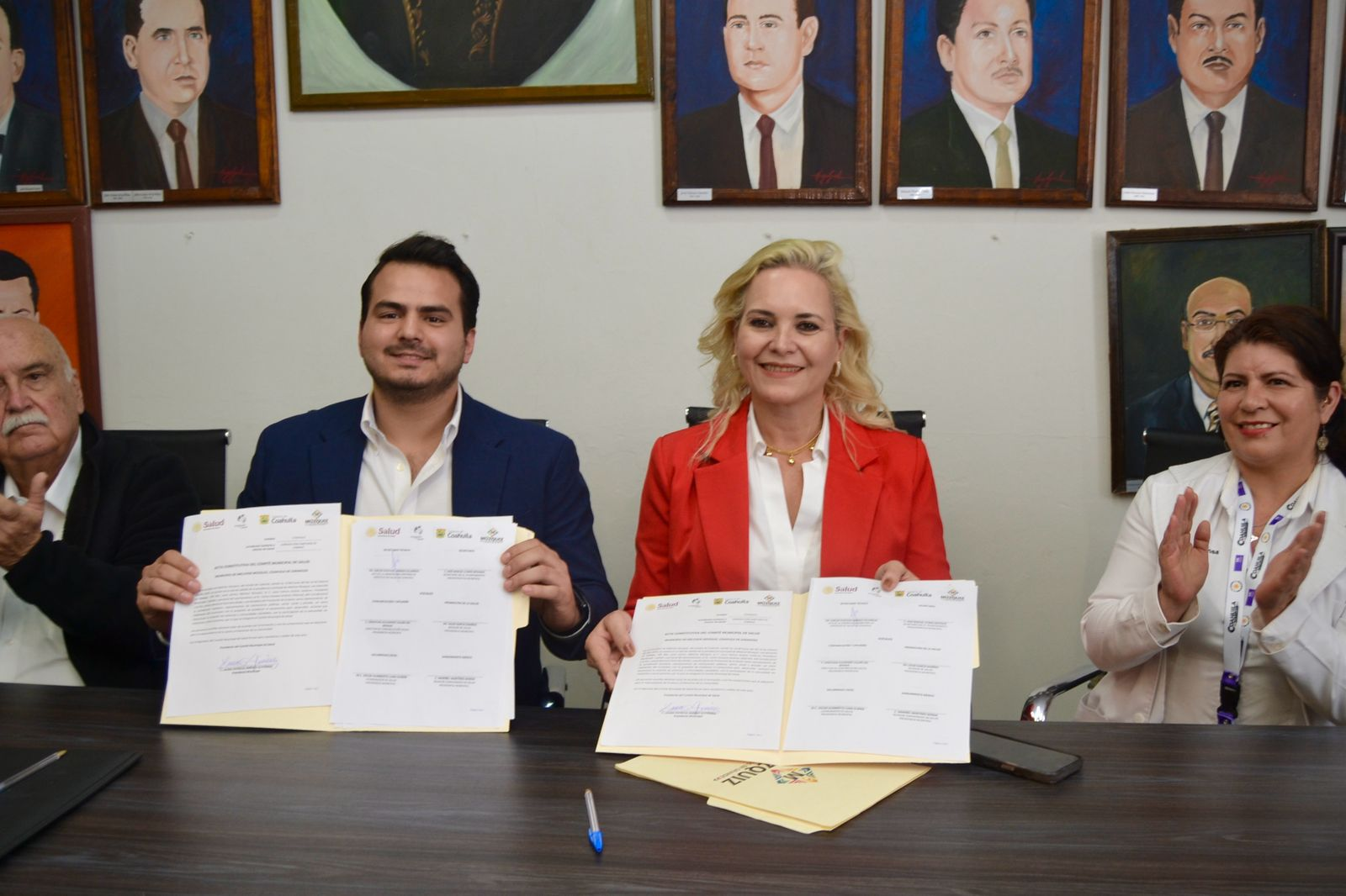 Rinde Protesta Laura Jiménez Gachupina al Comité de Salud en Múzquiz