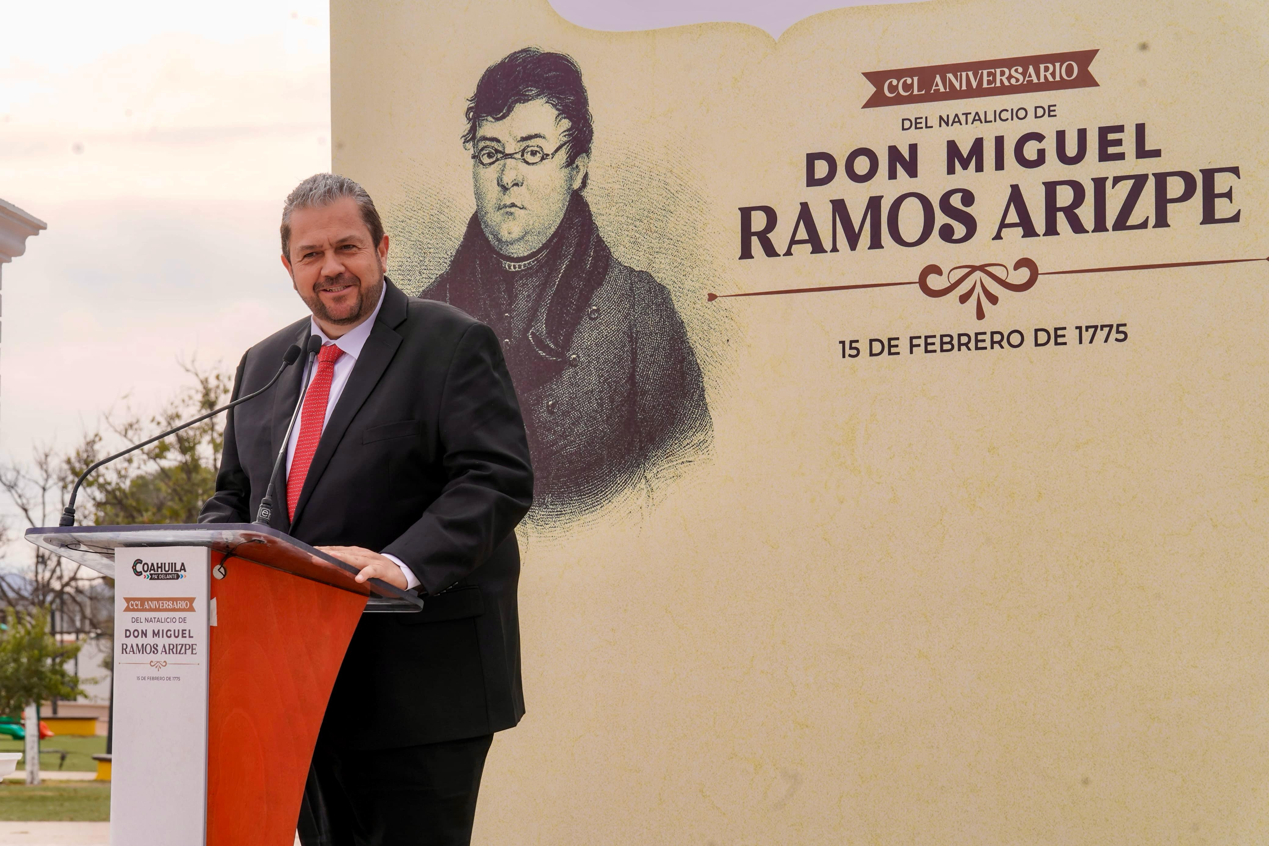 Comprometidos con el legado de Miguel Ramos Arizpe: Tomás Gutiérrez