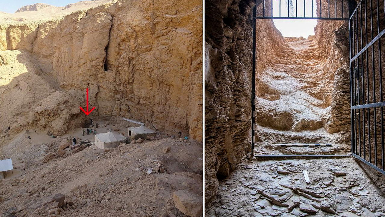 Hallan en Egipto una antigua tumba real; la primera desde la de Tutankamón